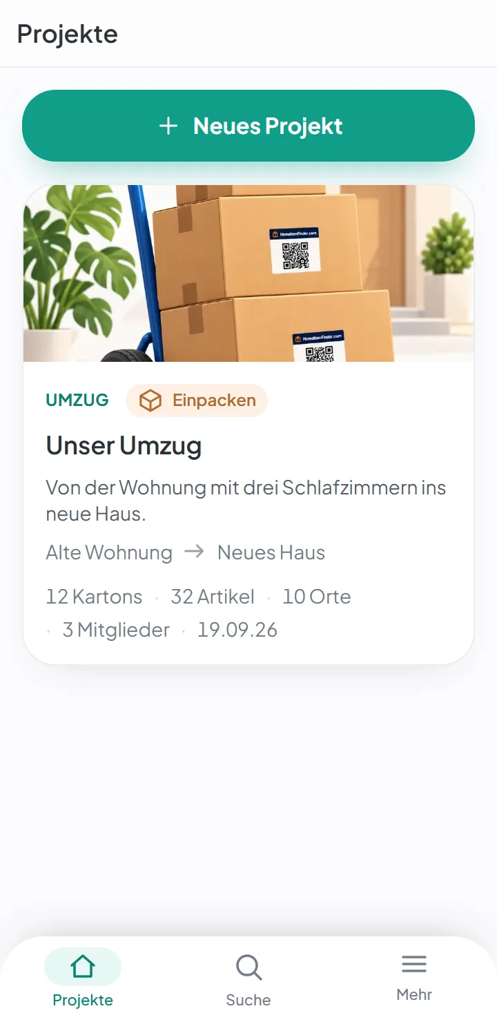 Funktioniert auch ohne Empfang — projects